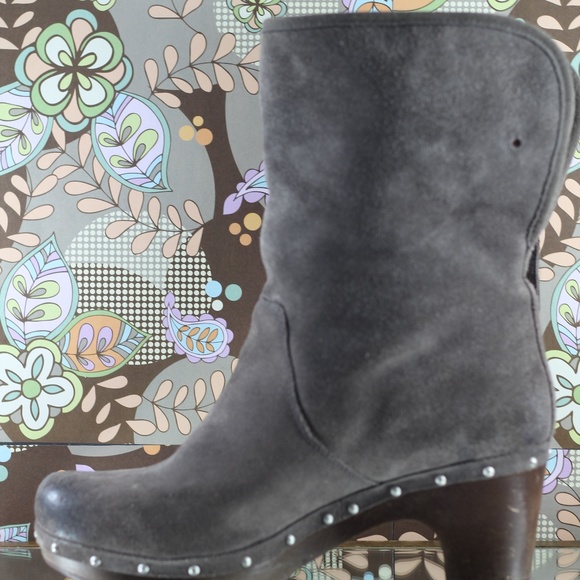 UGG Suede Sheepskin Booties - Picture 3 of 16
